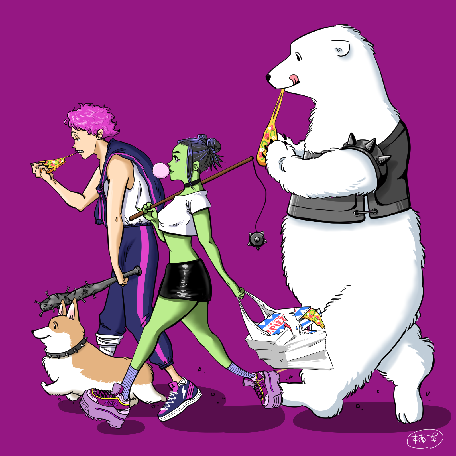 仲良し4人