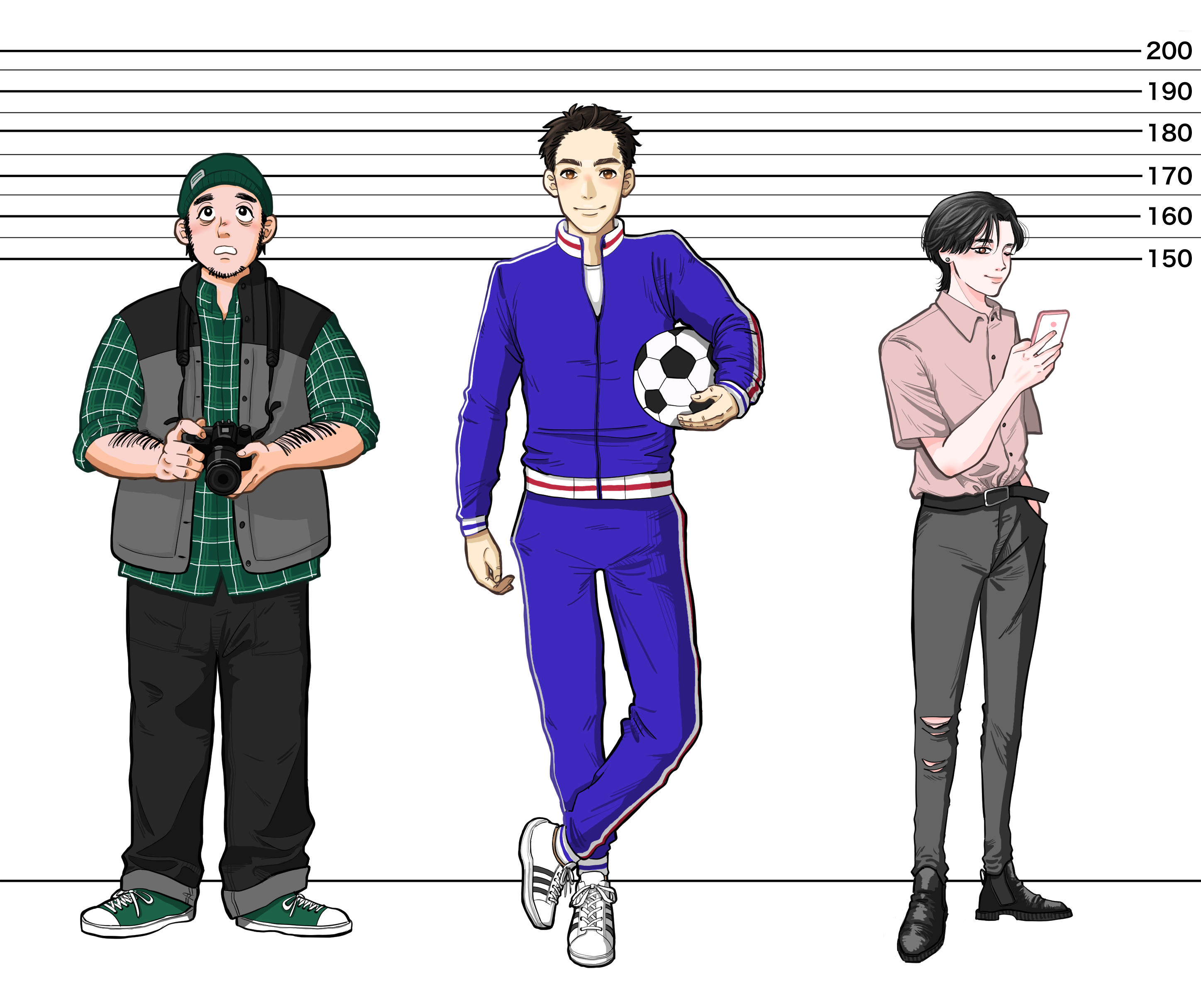 立ち絵男性